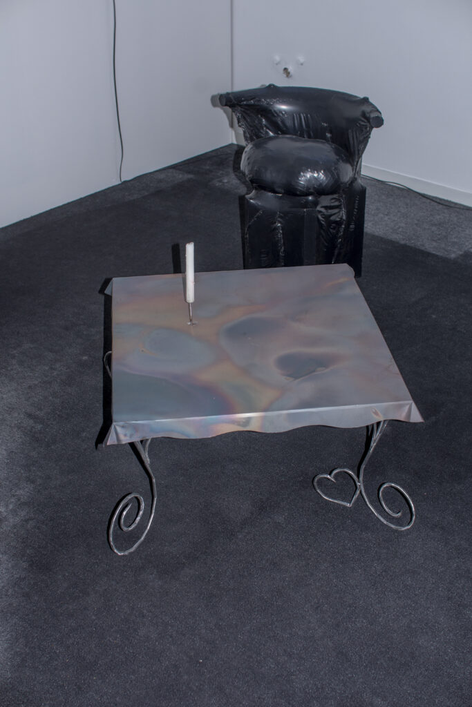 chloe arrouy works Rooming, duo show La Bocca della Verita, Brussels, Belgium, September 2021