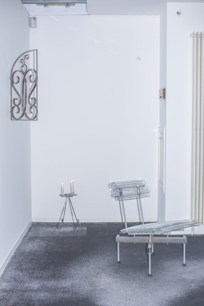 chloe arrouy works Rooming, duo show La Bocca della Verita, Brussels, Belgium, September 2021